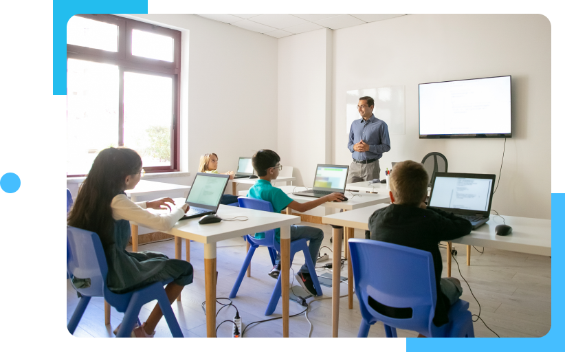 Students in classroom